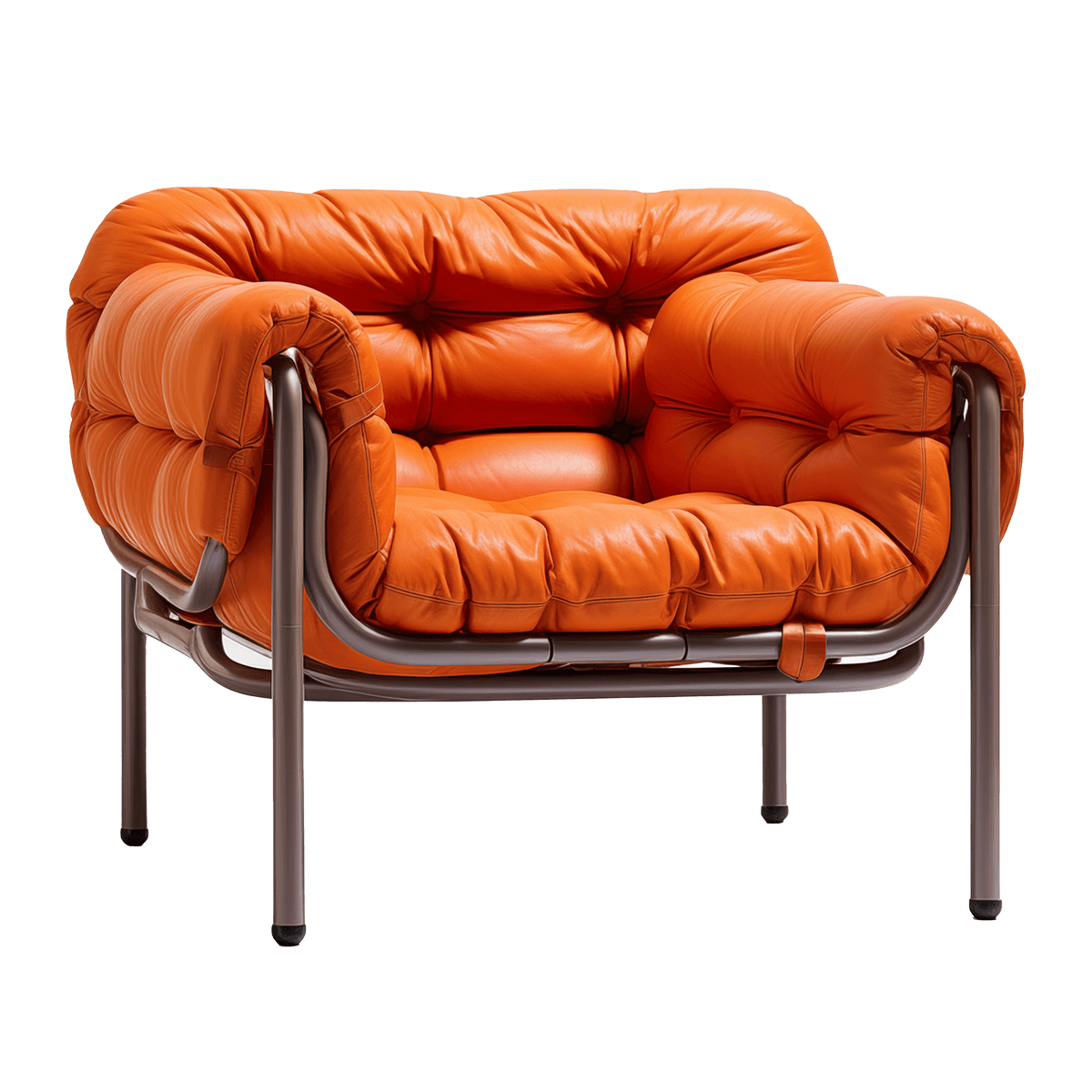 Danish Leather Lounge Chair